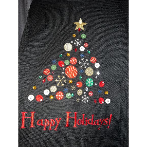 Ugly Christmas Sweater Xmas Size Large - Picture 2 of 3